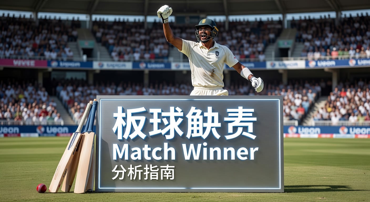 板球胜负 Match Winner预测：2026年资深分析师决胜指南