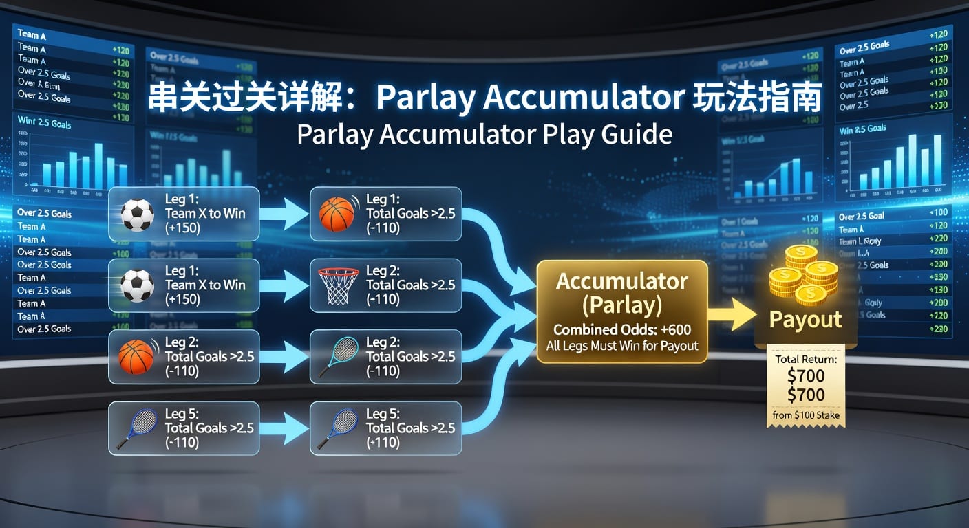 过关 Parlay Accumulator 投注策略：资深玩家经验分享 2026年