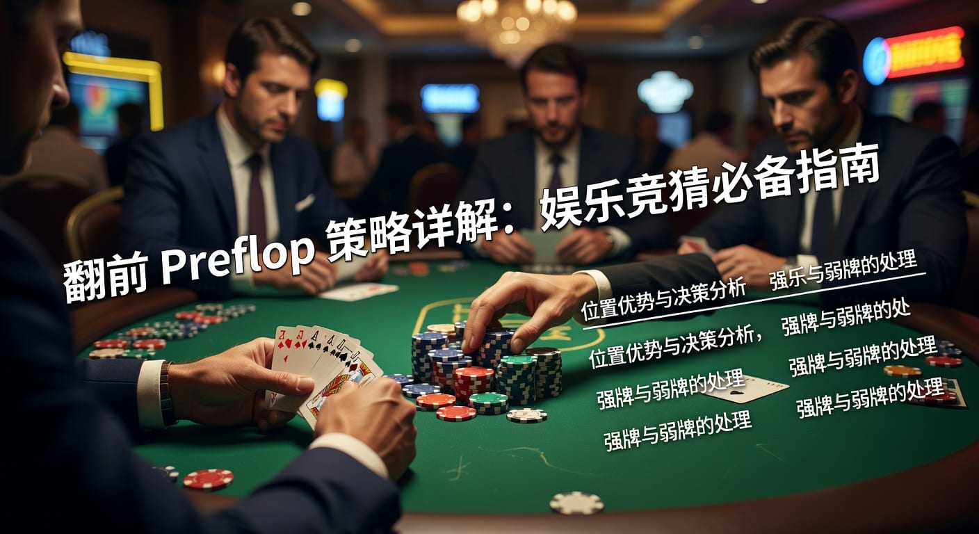 翻前 preflop 实战解析：2026年开局判断