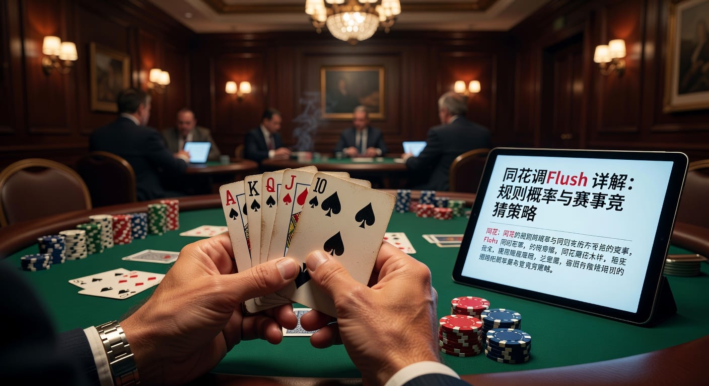 同花 flush 详解：实战判断与投注技巧