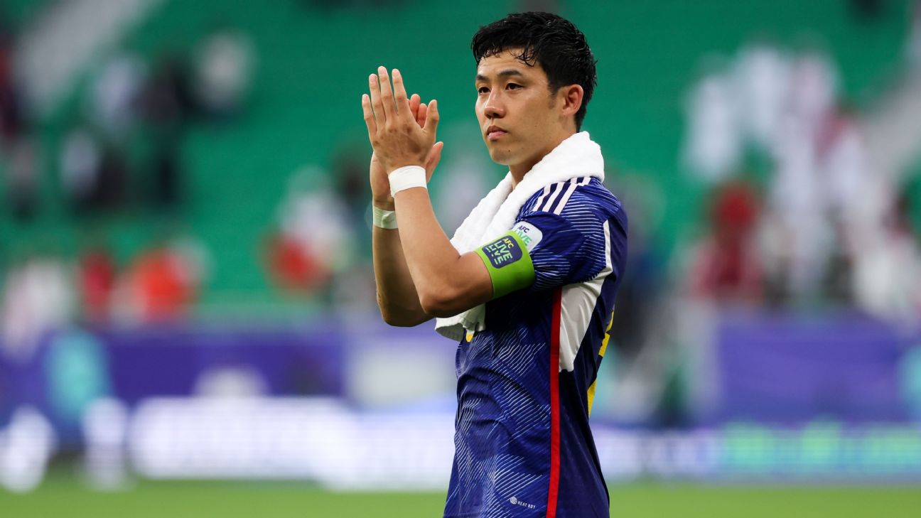 远藤航因左脚伤势退出世界杯 日本队长人选更迭
