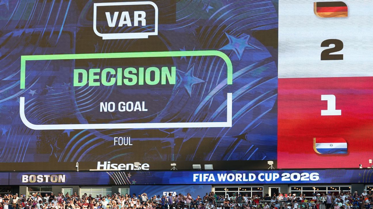 FIFA澄清德国对巴拉圭进球被吹的VAR判罚
